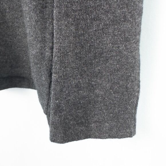 Benedetta B Merino Wool Cashmere Blend Ruffle Sweater Womens Medium Gray Chic - Picture 7 of 14